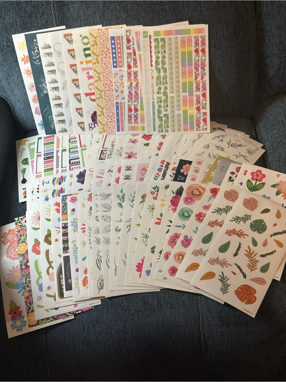 Happy Planner Floral, Botanical & Gardening 87 Sheet Sticker Bundle